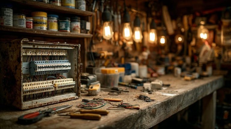 Как использовать DIN-клеммные блоки для организации электрики и автоматизации в гараже